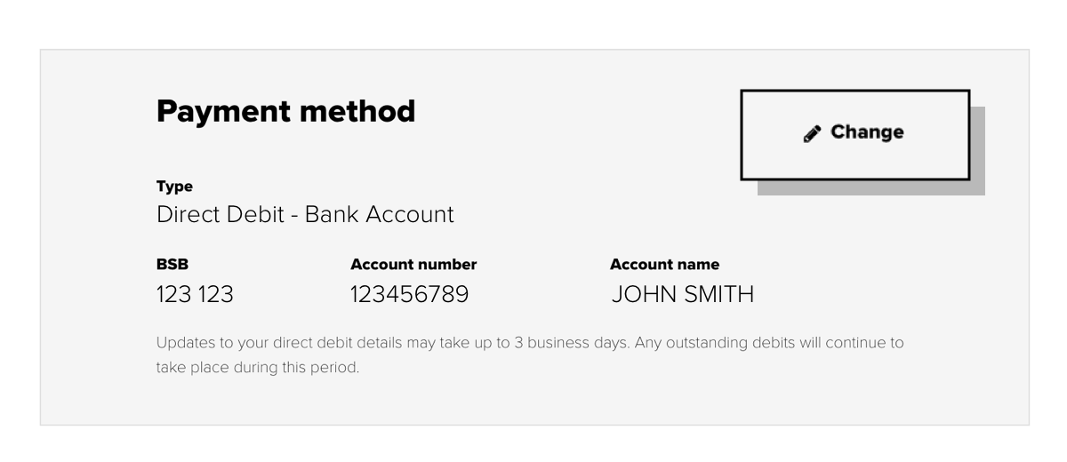 How do I update my direct debit details? Help ahm health insurance